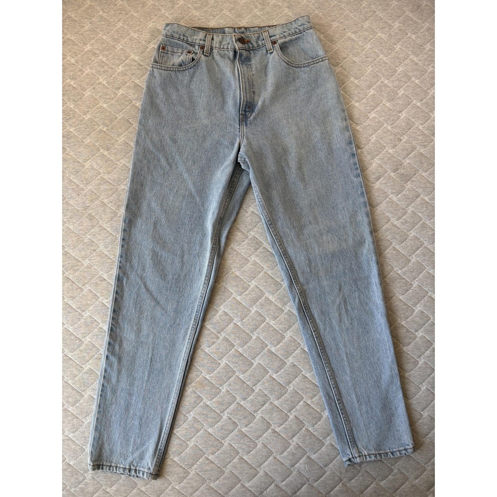 Vintage Levis 551 Jeans Womens 10 Blue High Rise Relaxed Tapered Denim USA